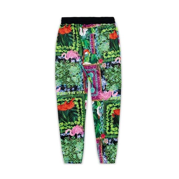 Reason Botanics Print Tracksuit 2 Piece Full Zip Jacket & Pants Men's Large - Picture 11 of 11